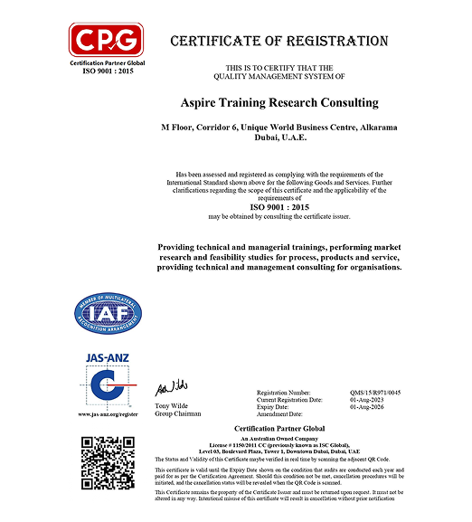 Published certificate reference