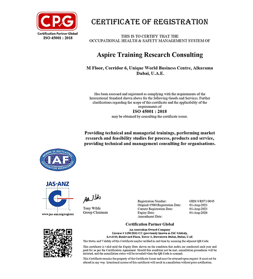 Published certificate reference