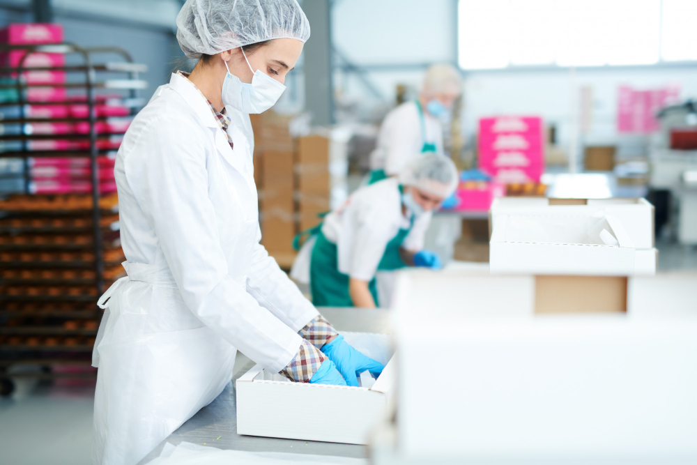 A food production work area