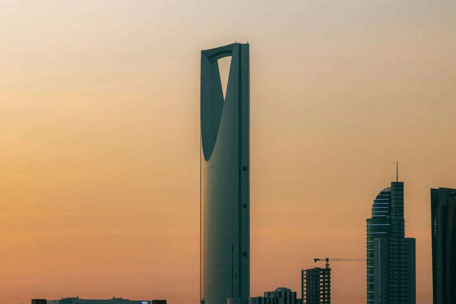 Riyadh skyline in Saudi Arabia