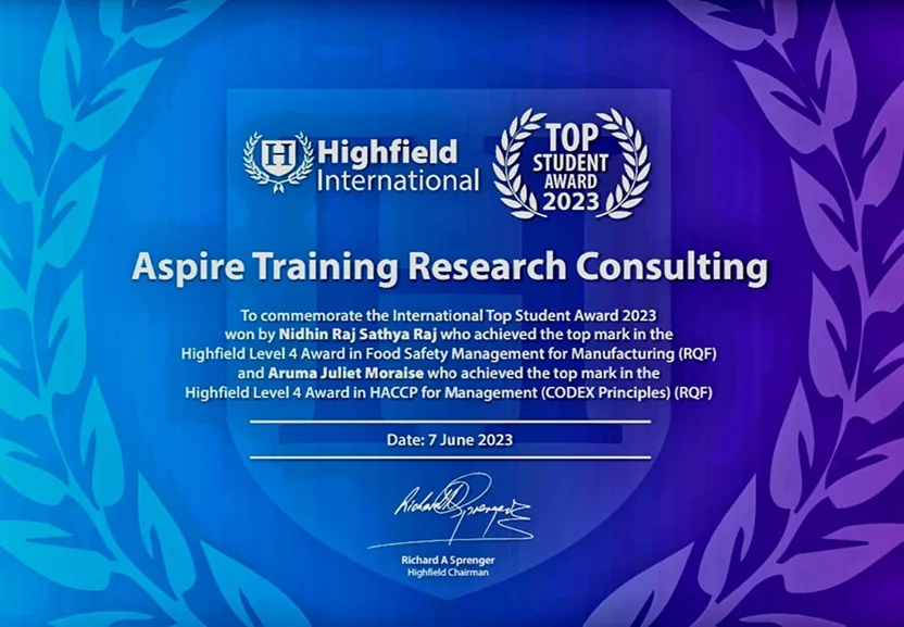 Published certificate reference